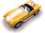 Onwomania Shelby Cobra Modellauto Cabrio Sportwagen Oldtimer Auto Gelb Mst. 1:34