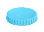 Portasapone Rotondo Minas, Blu, Ø11 Cm, Wenko - Allstar, Colore:Blu