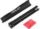 Kingjoy FL2019 Treppiede Metallico Regolabile Con Portata Di 8 Kg E Vite Da 1/4 Di Pollice Altezza Massima 180 Cm Con Borsa Di Trasporto Per Studio Fotografico Riflettore Softbox Led Luce Video Ombrello