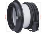 Nicefoto SN-27 Accessorio Intercambiabile In Metallo Per Attacco Bowens Per Flash Profoto