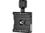 Adattatore Per Piastra A Sgancio Rapido Andoer QR-50 Con Livella Incorporata Per Testa A Sfera Per Treppiede Arca Swiss Rrs Wimberley