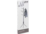 5 Five Simply Smart - Garderobe Mit 8 Haken Metall Grau