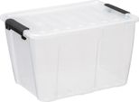Plast Team 22410800 Plast Team Storage Box Home Box, 15 Litri, Trasparente