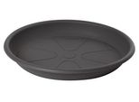 Plastecnic S.P.A. Piattino Omnia Terrae Antracite Rotondo Ø 45 Cm