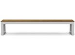 Panchina Da Giardino In Teak Teako Design In Acciaio Inox Careser - Legno Massiccio, Resistente Alle Intemperie, Ergonomica, Sostenibile (150 Cm)