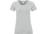 Maglietta Fruit Of The Loom Iconic Da Donna, Manica Corta PC3400 (L) (Zinco)