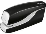 Leitz 5566-10-95 Cucitrice Elettrica Wow - 10 Fogli, Nero Metallizzato