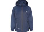 Giacca Da Pioggia Trespass Per Bambini Qikpac X TP4776 (140) (Blu Navy/Carbonio)