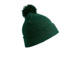 Result Winter Essentials Junior Bobble Beanie RW7250 (Taglia Unica) (Verde Bottiglia)