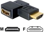 Delock Hdmi Adapter A -> A St/Bu 90° Rechts