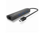 Icy Box Icy Box IB-HUB1406-C Usb 3.2 Gen 1 (3.1 Gen 1) Tipo-C Antracite