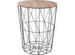 Couchtisch "Kumi"" Schwarz - P 47 Cm - Atmosphera Interior Designer"