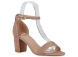 Van Hill Donna Sandali Strappy Scarpe Party Glitter 840138, Colore: Rose Gold, Taglia: 38