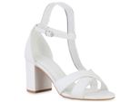 Van Hill Sandali Classici Da Donna Con Tacco A Blocco 840333, Colore: Bianco, Taglia: 36