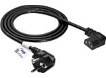 Cavo Di Alimentazione Cee 7/7 A IEC60320 C13 Angolo Akyga AK-PC-02C Cavo Iec 1,5 M