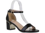 Van Hill Sandali Classici Da Donna Con Tacco A Blocco 840887, Colore: Nero, Misura: 37