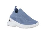 Van Hill Scarpe Sportive Da Donna In Tessuto Con Suola Profilata In Maglia 841254, Colore: Blu, Taglia: 36