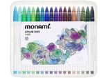 Monami Plus Pen 3000, Fineliner, 0,4 Mm, Set Di 36 Pezzi