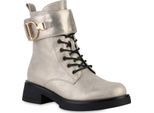 Van Hill Donna Stivaletti Stringati Scarpe Stringate 841450, Colore: Oro, Misura: 37