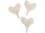 Cuori In Sisal Color Crema 5 Cm 24 Pezzi Decorazione Decorazioni Da Tavola Cuori Fai Da Te, 24 Pezzi