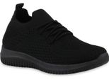 Van Hill Scarpe Da Corsa Da Donna Scarpe Sportive Con Suola Profilata In Maglia 841704, Colore: Nero, Taglia: 40