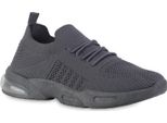 Van Hill Uomo Scarpe Da Corsa Scarpe Sportive Suola Profilata In Maglia 841740, Colore: Grigio, Taglia: 42