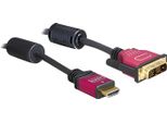 Delock 84344 Hdmi-Kabel Delock Premium Hdmi A -> DVI(18+1) St/St 5.00M