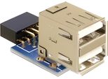 Delock 41825 Usb Adapter Delock Pinheader -> 2X A Bu/Bu Horizontal