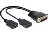 Delock 65280 Adapter Delock DMS-59 -> 2X Hmdi A St/Bu 0.25M