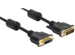 Delock Dvi Kabel DVI(24+1) -> DVI(24+1) St/Bu 1.00M Gold