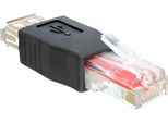Delock Adapter Usb Buchse > Rj45 Stecker