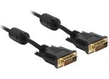 Delock 83191 Delock Dvi Kabel DVI(24+1) -> DVI(24+1) St/St 3.00M Gold