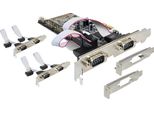 Delock Pci Express Karte> 6X Seriell - Serieller Adapter - Pcie - RS-232 - 6 AnschlüSse