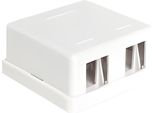 Delock Keystone LeergehäUse 2-Port