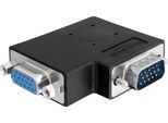Adattatore Vga Delock D-Sub15 -> D-Sub15 St/Bu 90° Laterale