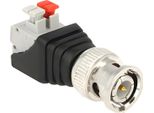 Delock 65525 Delock Adapter Terminalblock 2Pin -> Bnc Stecker
