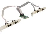 Delock Minipcie I/O Pcie Full Size 4 X Seriale RS-232