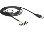 Delock Usb Kabel Ttl 6Pin Pinheader -> A Bu/St 1.80M (5V)