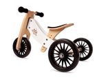 Kinderfeets Tiny Tot Plus 2 In 1 Bike Bicicletta Per Bambini, Bianco