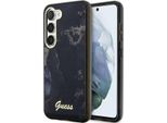 Guess Guhcs23Mhtmrsk S23+ S916 Czarny/Black Hardcase Collezione Golden Marble