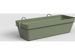 Artevasi Capri Cassapanca Sospesa Con Serbatoio D'acqua, 50 Cm, Plastica, Verde