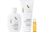 Alfaparf Semi Di Lino Diamond Illuminating Low Shampoo 250Ml + Conditioner 200Ml + Cellula Madre Beauty Genesis 13Ml