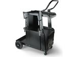 Succebuy Carrello Per Saldatura Pesante A 2 Stadi Con Armadietto Chiudibile A Chiave, Capacità Di Carico Di 265 Libbre, Ruote Girevoli A 360°, Catene Di Sicurezza Per Serbatoi, Per Tig, Arc, Tagliatori Al Plasma