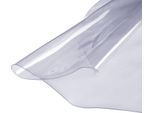 Succebuy Tovaglia Trasparente Di Protezione, 48 Pollici (1230 Mm) Rotondo, 1,5 Mm Di Spessore Pvc Tovaglia Di Plastica, Protezione Scrivania Impermeabile Per Scrivania, Tavolino, Tavolo Da Pranzo
