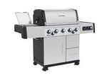 Gasgrill Imperial Qs 590 Ir Edelstahl, Mit Infrarot-Seitenbrenner Und Heckbrenner, Ique Smart Steuerung