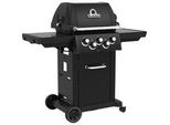 Gasgrill Royal 390 Shadow Schwarz, Mit Seiten- Und Heckbrenner