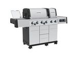 Gasgrill Imperial Qs 690 Ir Edelstahl, Mit Infrarot-Seitenbrenner Und Heckbrenner, Ique Smart Steuerung