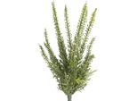 Kunstblume BOTANIC-HAUS "Erikabusch Mit 15 Stielen", Weiß, B:12Cm H:29Cm T:12Cm Ø:12Cm, Kunststoff, Kunstpflanzen