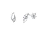 Paar Ohrstecker Vivance, Silber (Silbergrau, Weiß), Ohrringe, Damen, One-Size, Silber 925 (Sterlingsilber), Ohrstecker