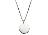 Kette Mit AnhäNger Firetti "Schmuck Geschenk Halskette Mit Deinem Namen", Silber (Edelstahlfarben), Halsketten, Damen, Edelstahl, L: 45